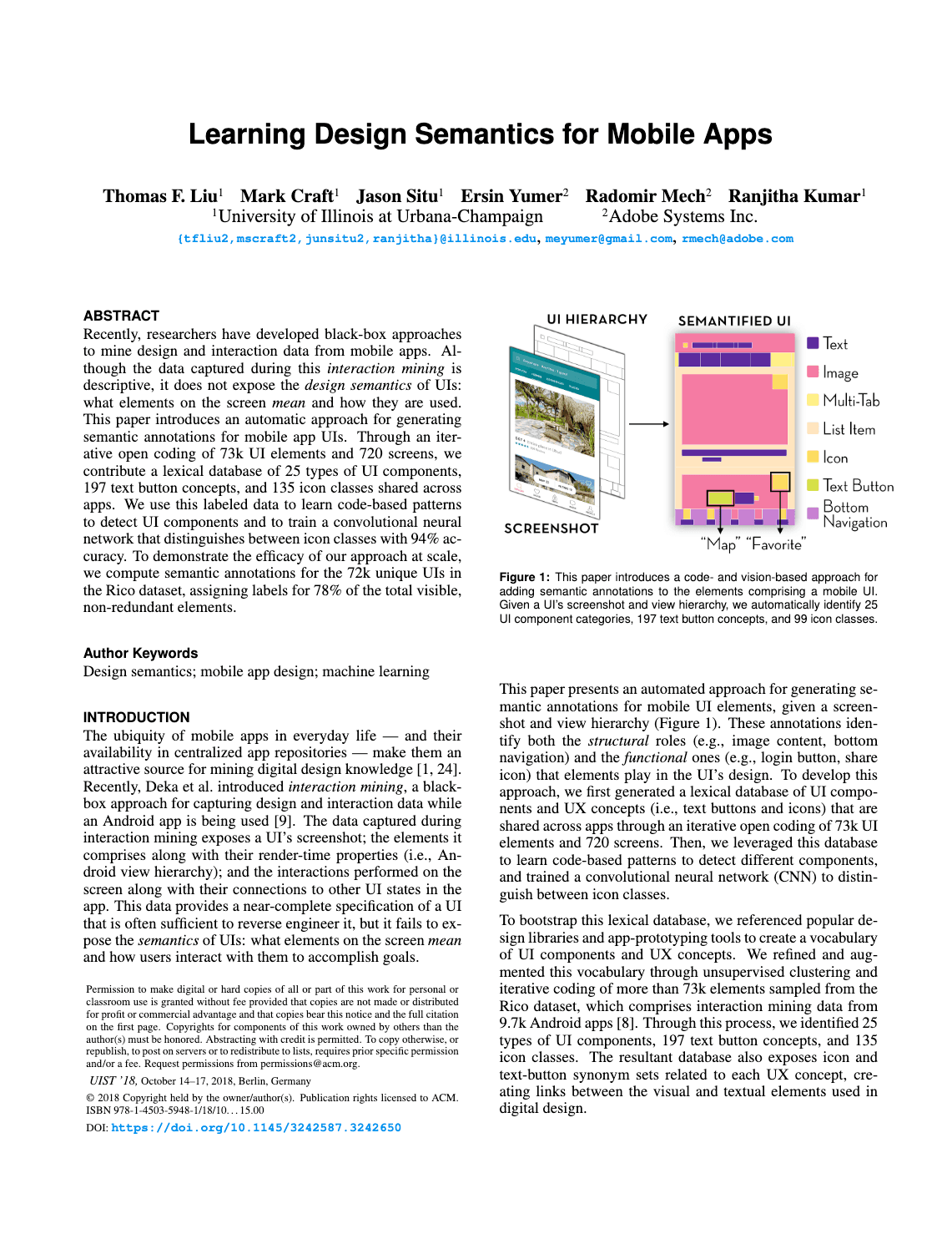 Semantic paper